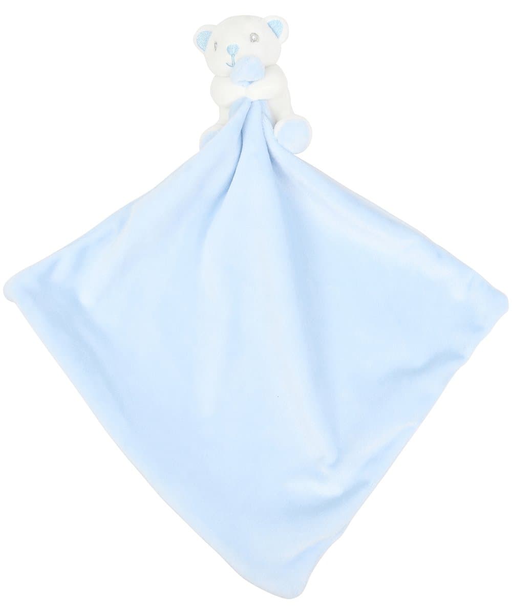 Baby animal comforter with rattle 2