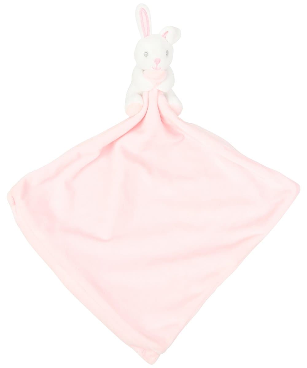 Baby animal comforter with rattle 3