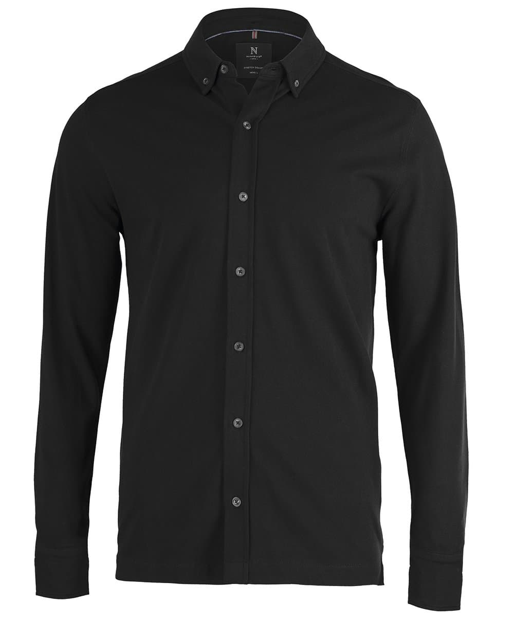 Kingston – stretch deluxe piqué shirt 2