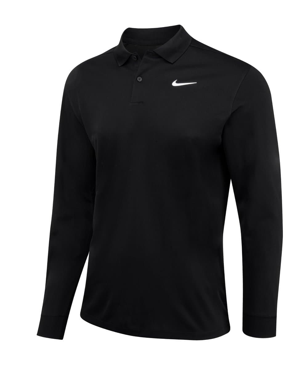 Nike Dri-FIT Victory solid long sleeve polo 2