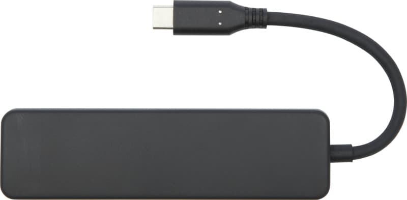 Loop RCS recycled plastic multimedia adapter USB 2.0-3.0 with HDMI port 2