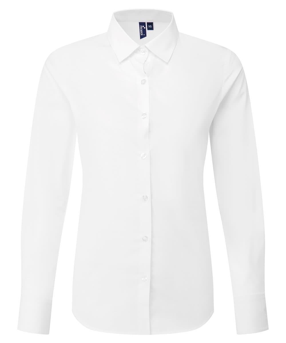 Women’s long sleeve ‘Recyclight’ poplin shirt 3