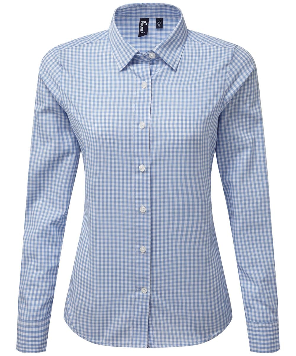 Women's Maxton check long sleeve shirt 3