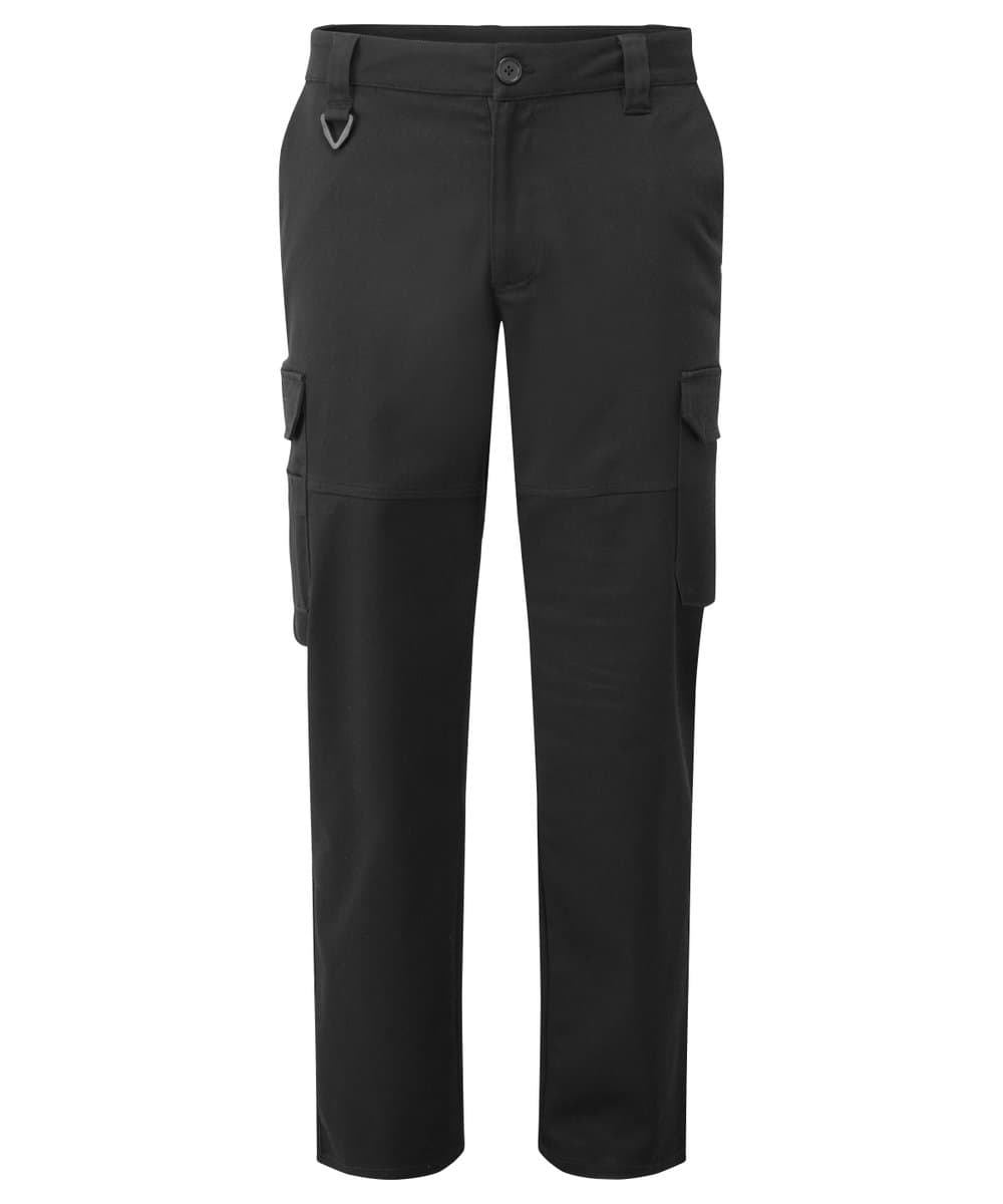 Stretchchecker work cargo trousers 2