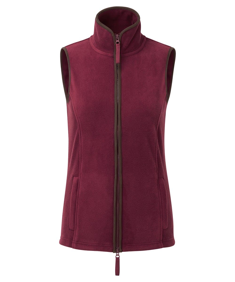 Women’s artisan fleece gilet 4