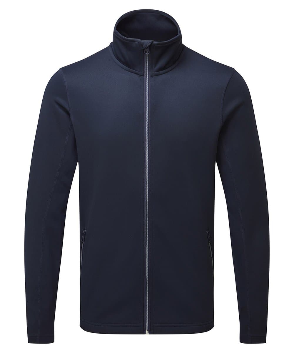 Men's spun dyed sustainable zip-through sweatshirt 4
