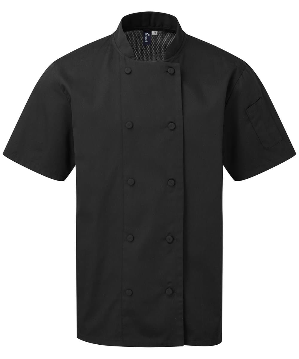Chefs Coolchecker® short sleeve jacket 2