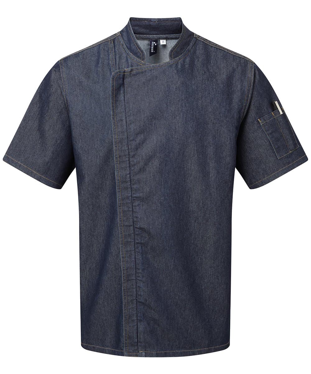 Chef's zip-close short sleeve jacket 3