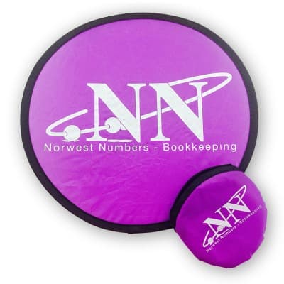 Folding Frisbee - Pink
