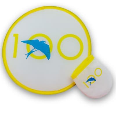 Folding Frisbee - White
