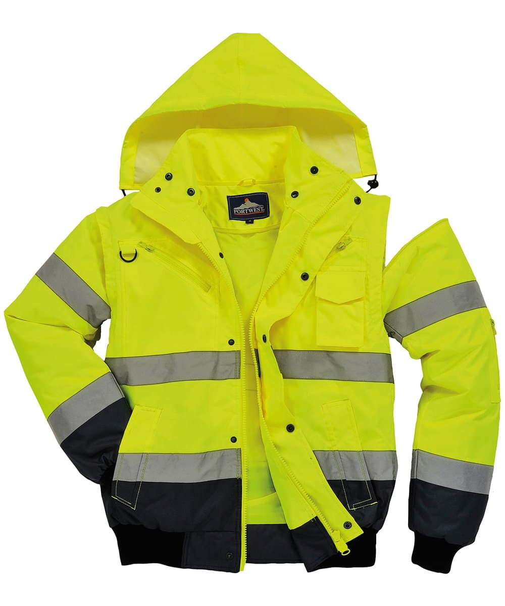 Hi-vis contrast bomber jacket (C465) 2