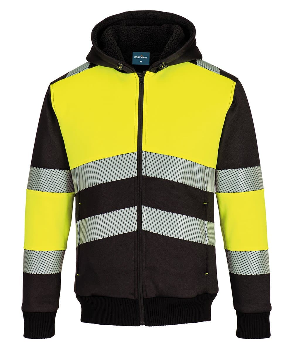 PW3 Hi-vis Class 1 winter hoodie (PW377) 3