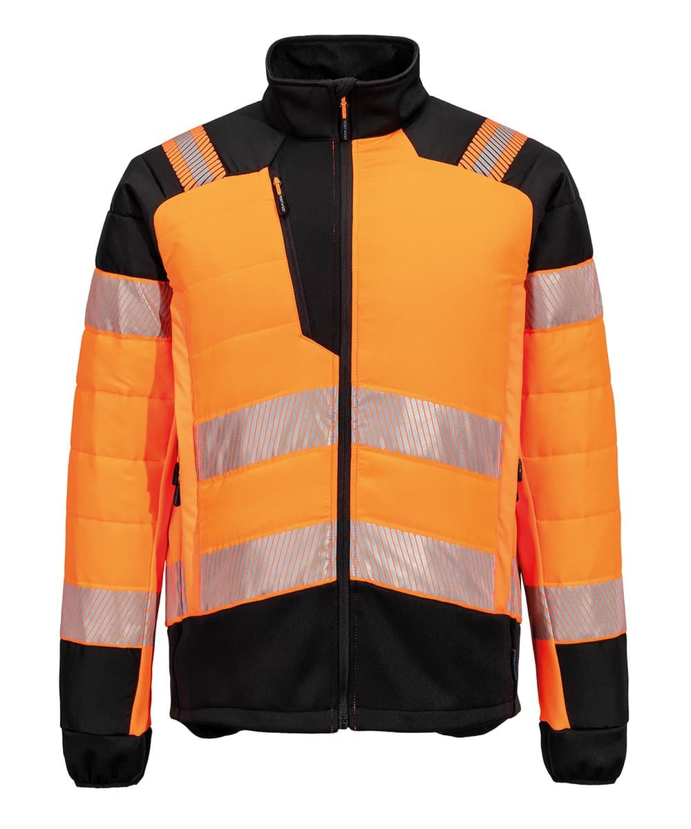 PW3 Hi-vis hybrid baffle jacket (T170) 2