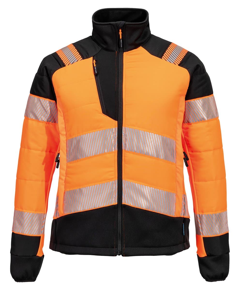 Women’s PW3 Hi-vis hybrid baffle jacket (T171) 2