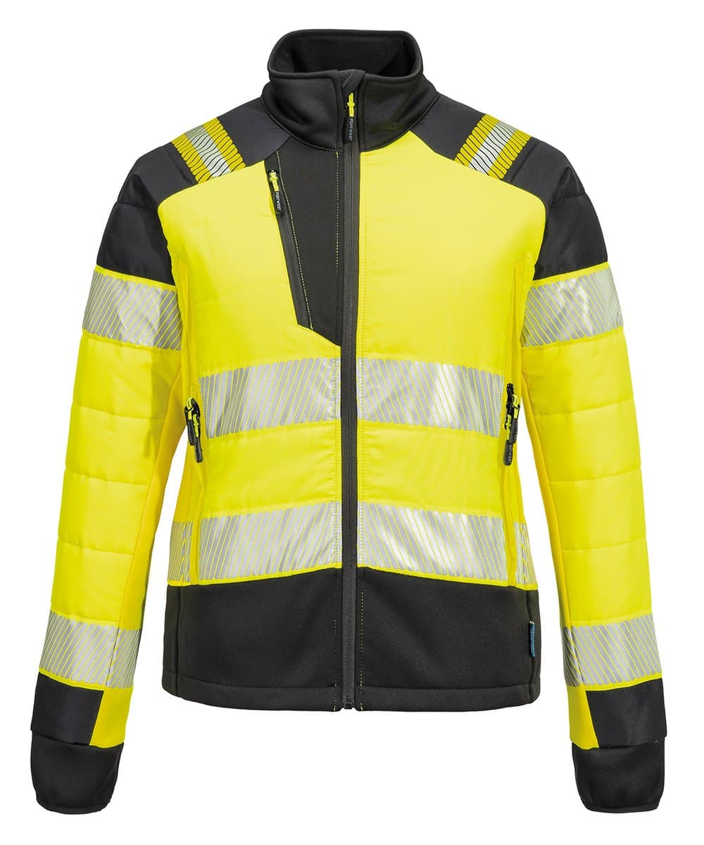 Women’s PW3 Hi-vis hybrid baffle jacket (T171) 3