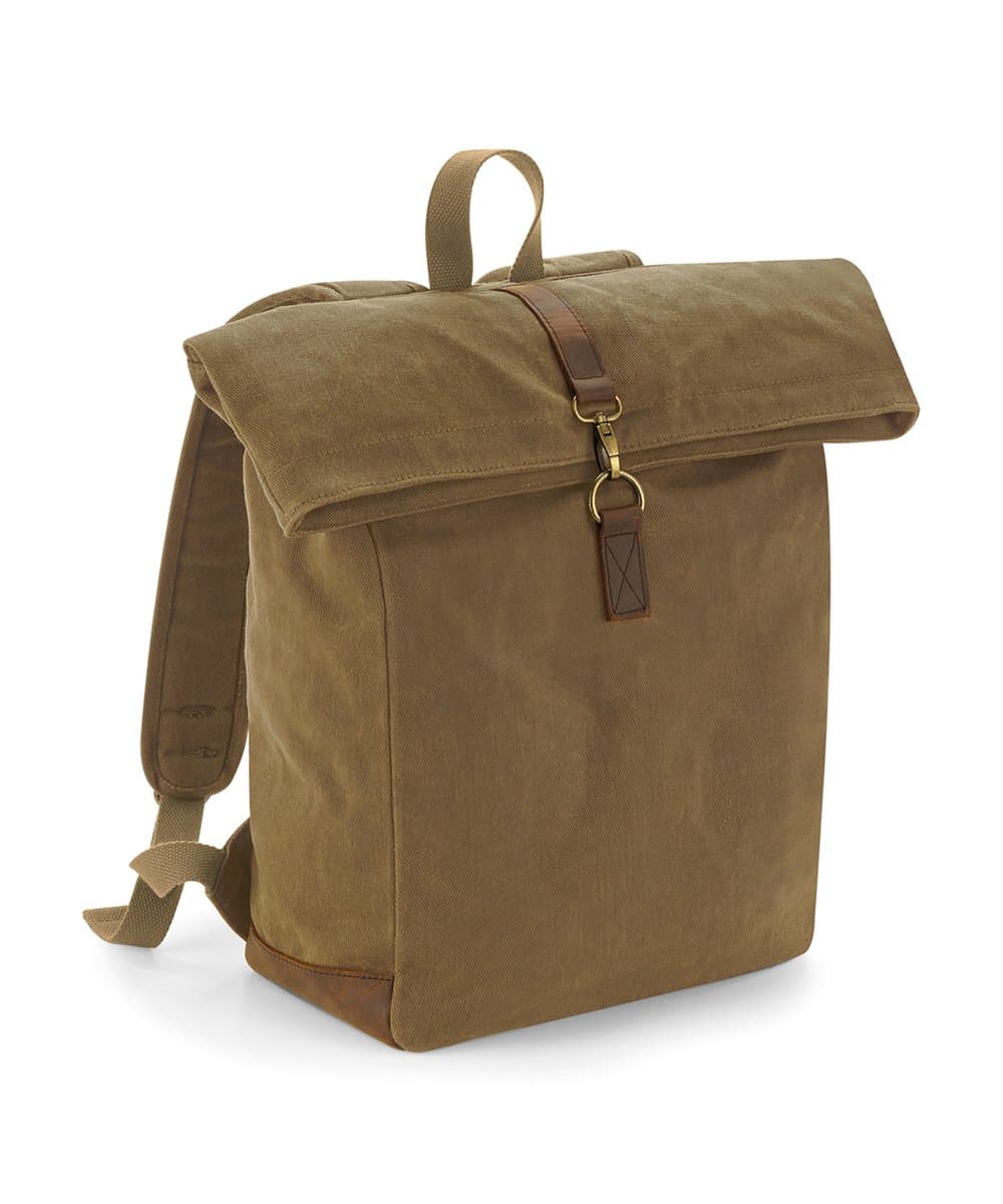 Heritage waxed canvas backpack 3