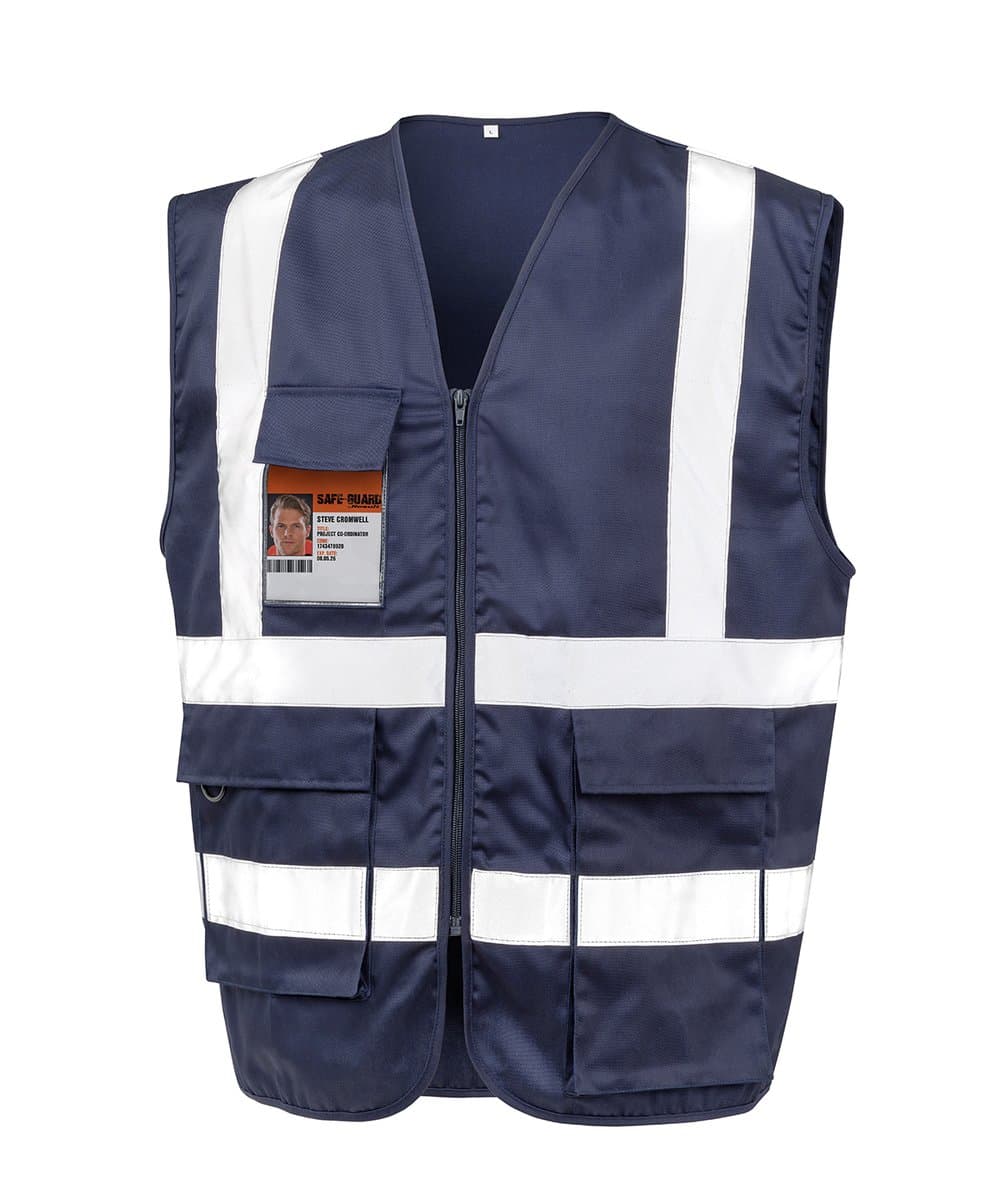 Heavy duty polycotton security vest 5