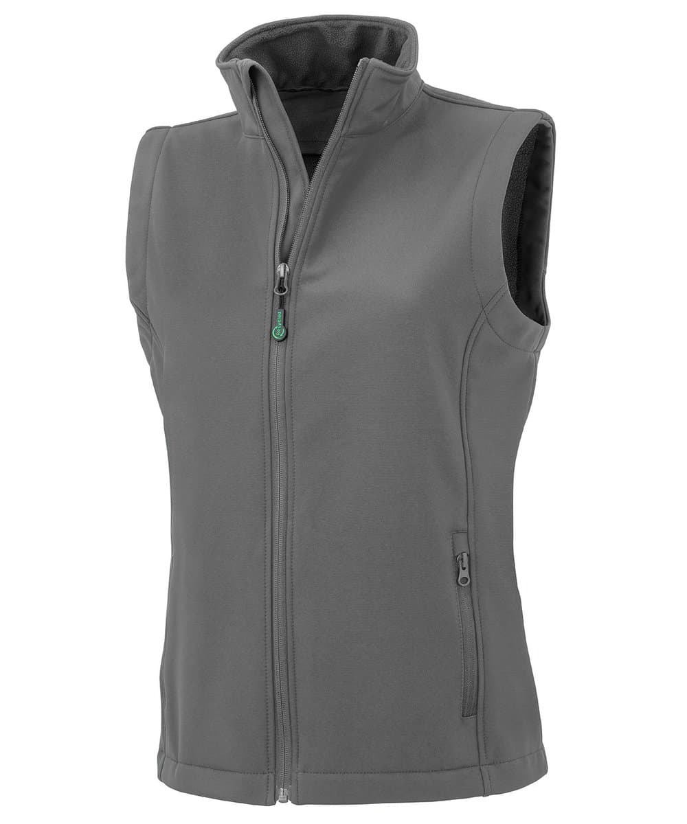Women's recycled 2-layer printable softshell bodywarmer 5