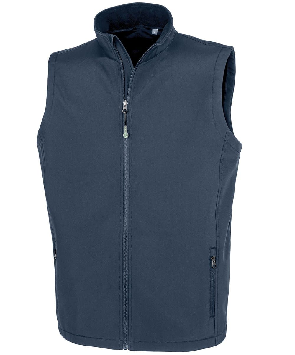 Men's recycled 2-layer printable softshell bodywarmer 3