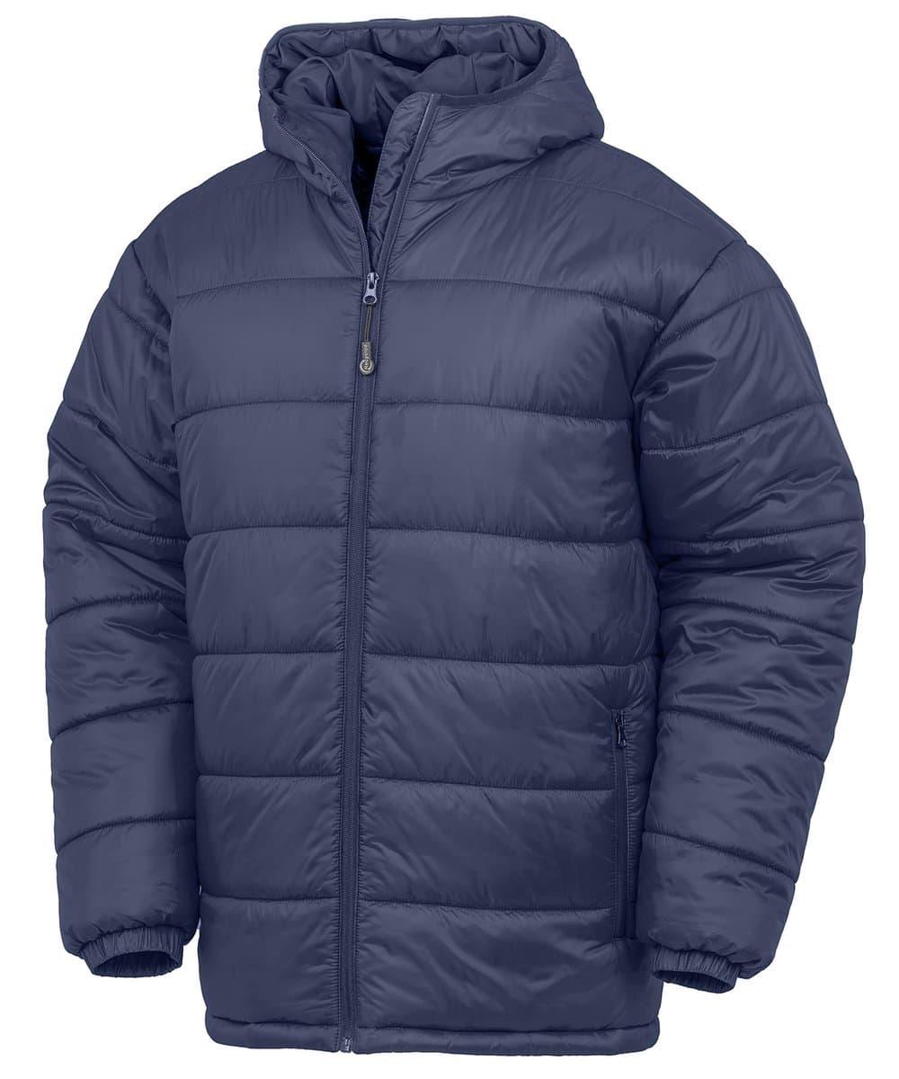 Recycled hooded padded parka 3