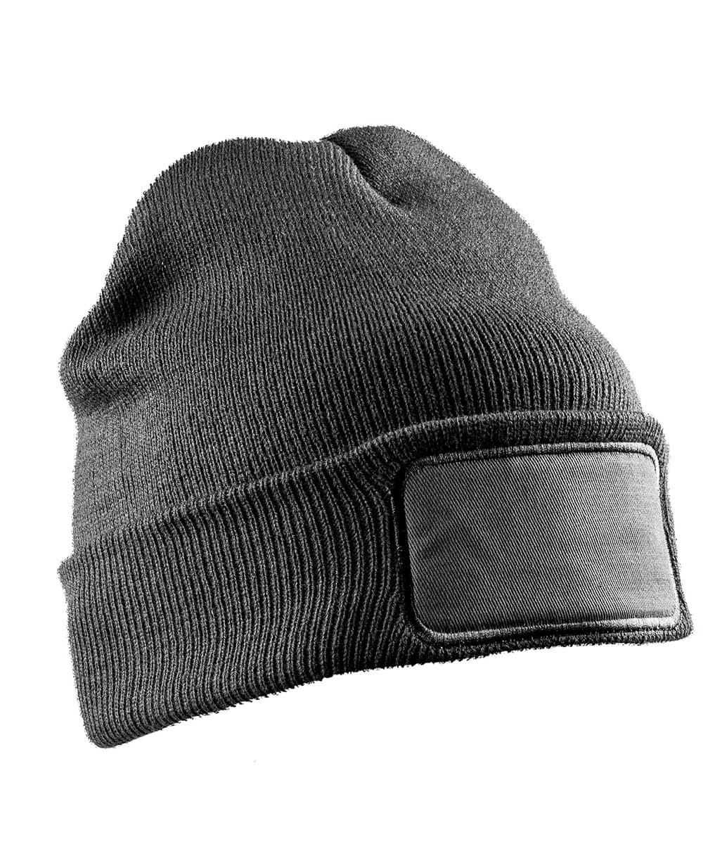 Recycled double knit printers beanie 4