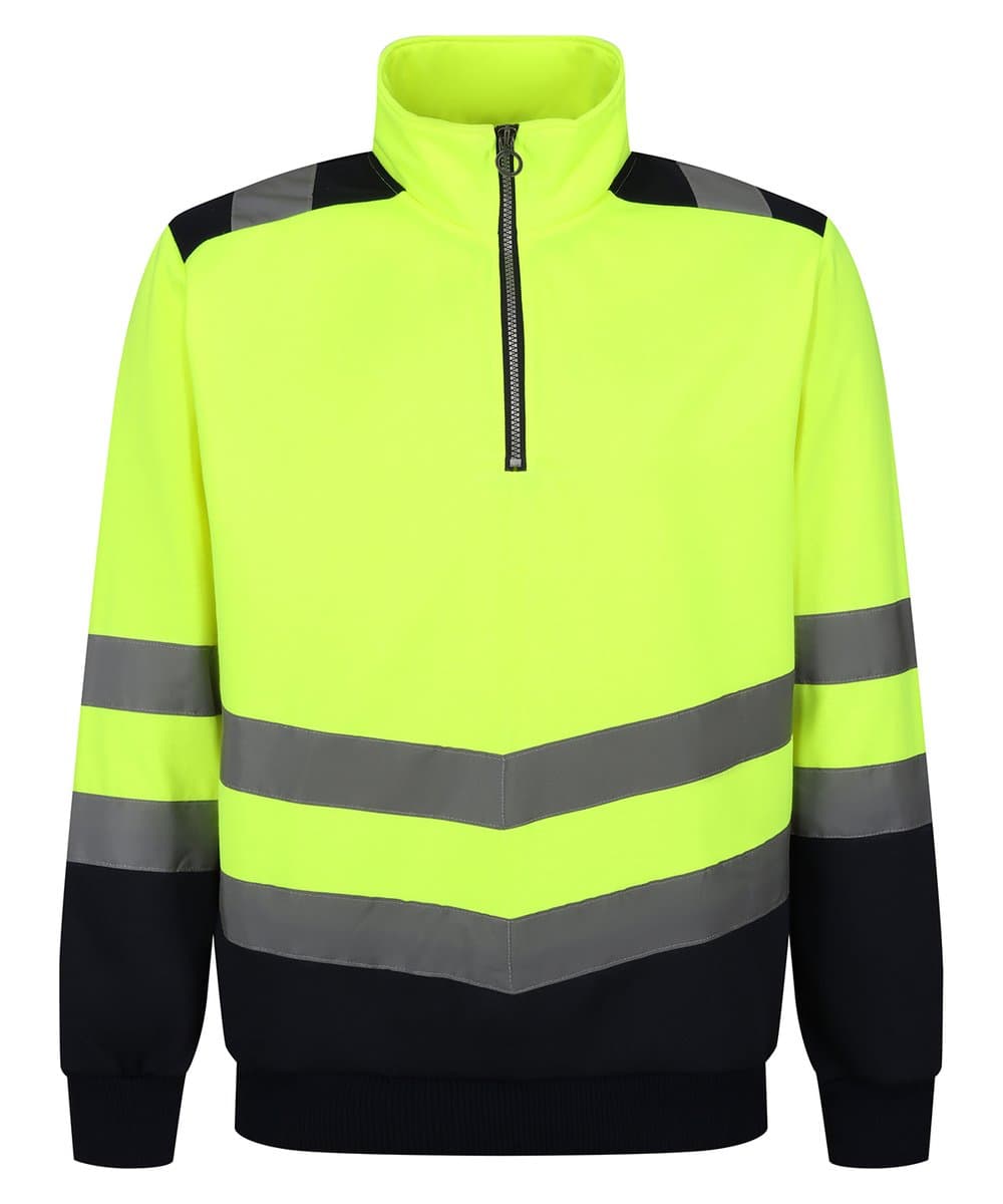 Pro hi-vis ¼-zip sweatshirt 3