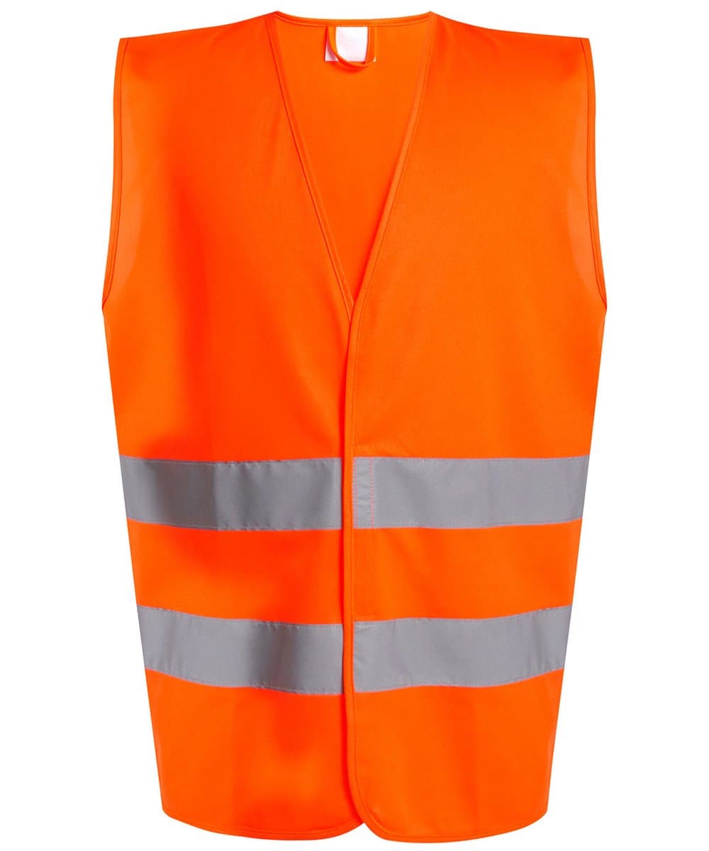 Pro hi-vis two-band easy print vest 2