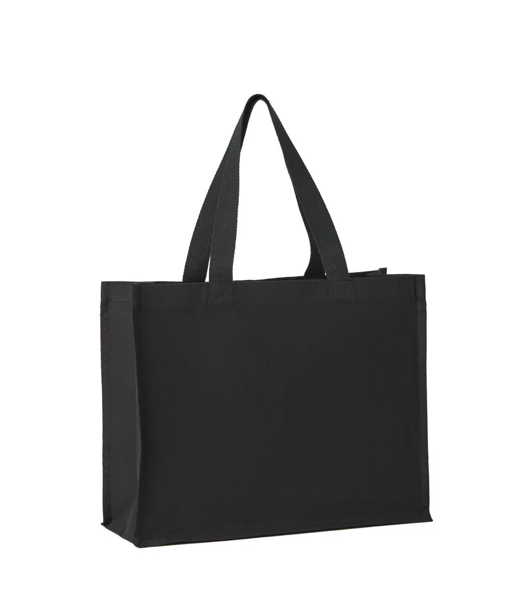 Recycled premium canvas stand-up shopper 2