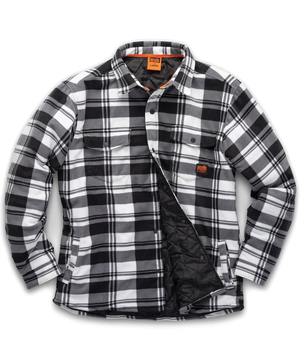 Worker padded checked shirt 2
