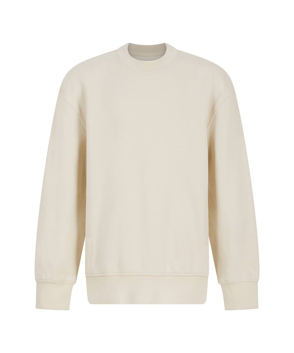 Kids sustainable fashion curved hem sweatshirt 5
