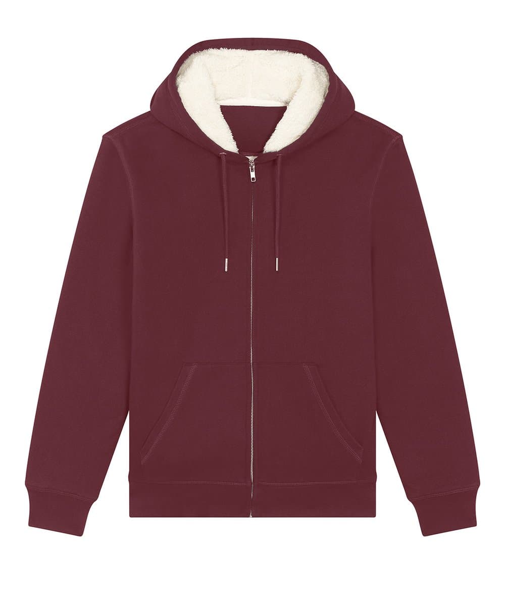 Unisex Hygger sherpa zip-through sweatshirt (STSU956) 3