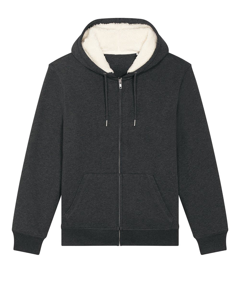 Unisex Hygger sherpa zip-through sweatshirt (STSU956) 4