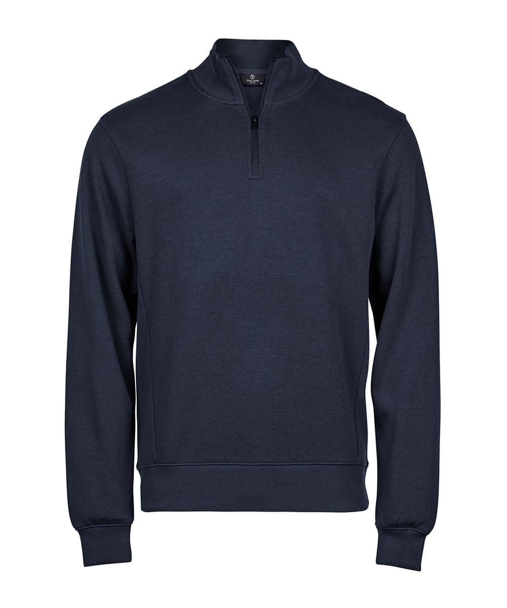 Ribbed interlock half-zip (5506) 4