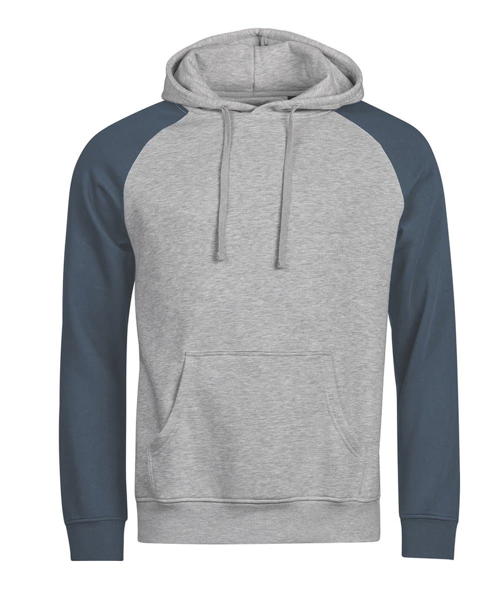 UNLABELED two-tone hooded sweatshirt (5156) 4