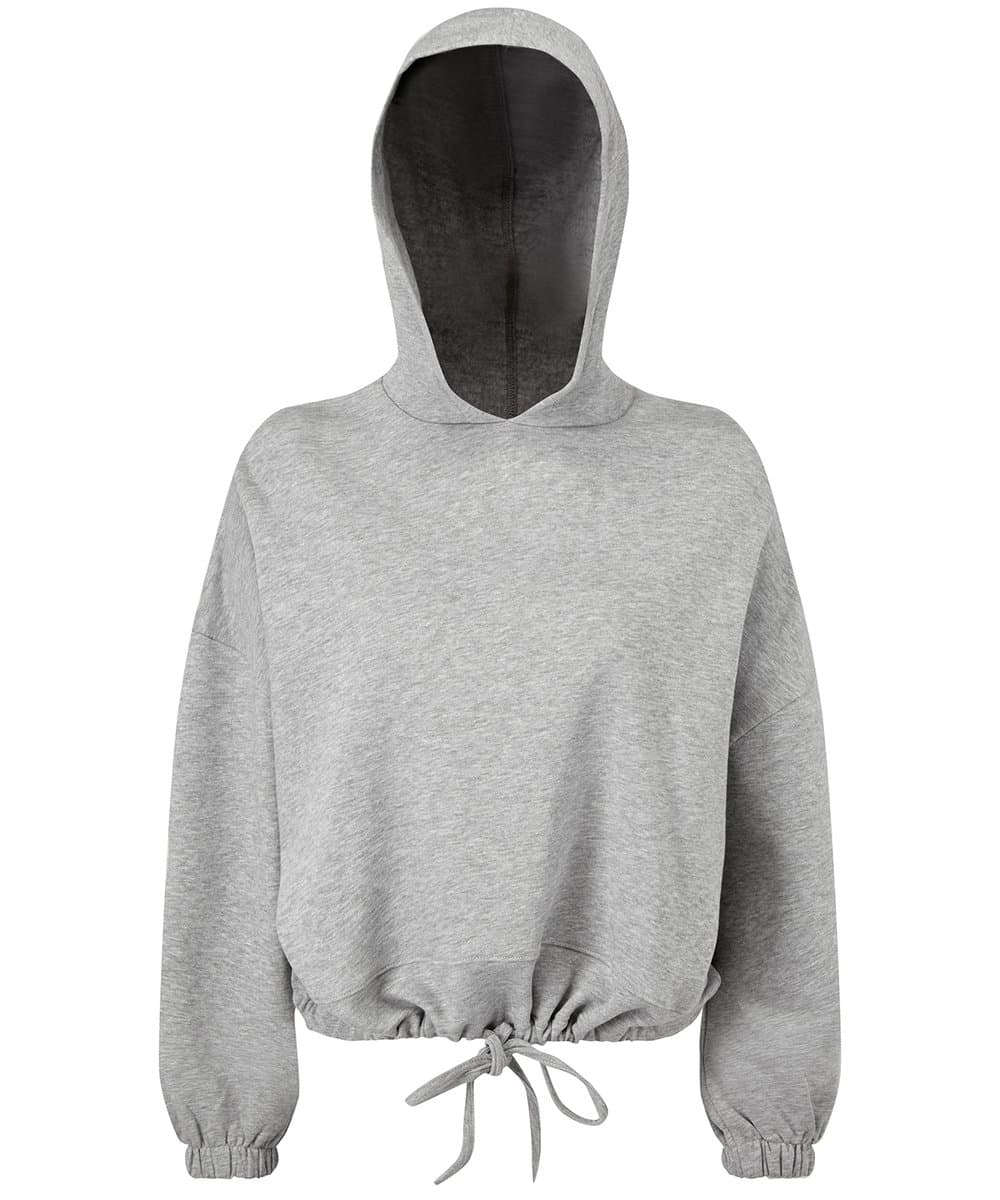 Women's TriDri® cropped oversize hoodie 5