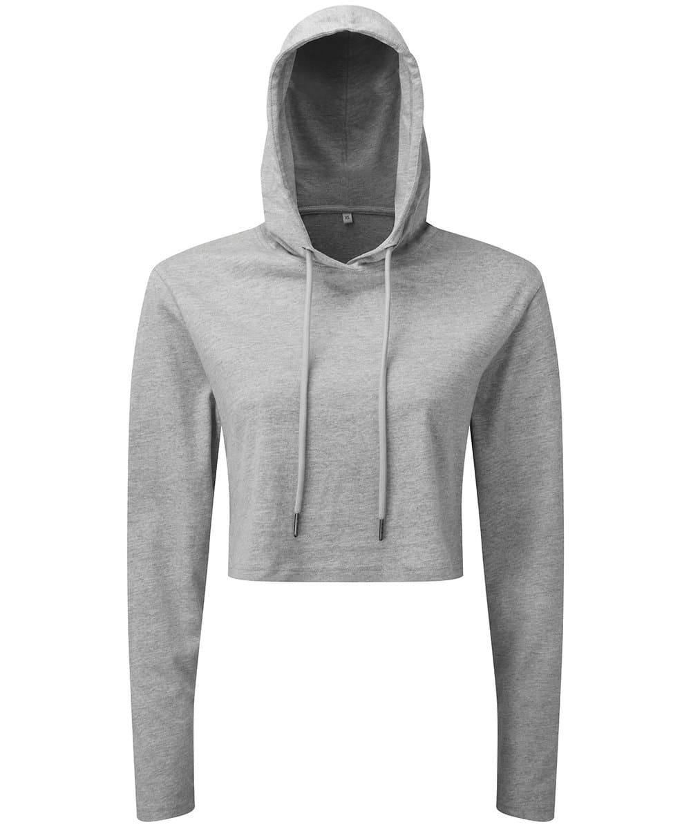Women's TriDri® cropped hooded long sleeve t-shirt 2