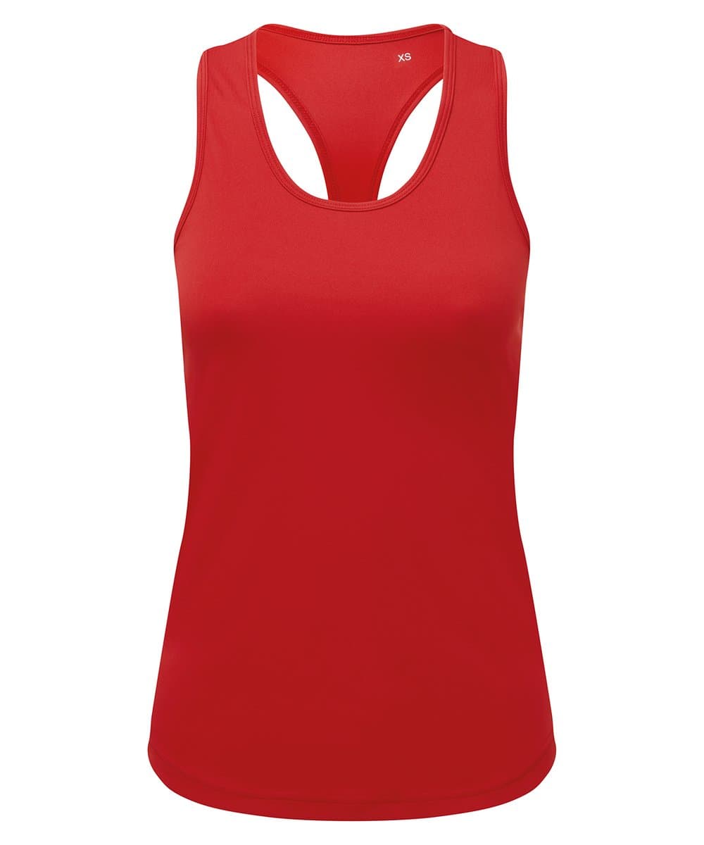 Women's TriDri® recycled performance slim racer back vest 3