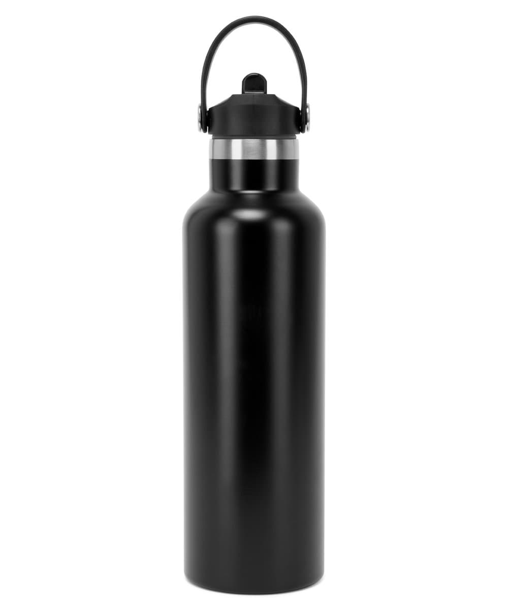 Tridri® vacuum sports water bottle with flip up straw 2