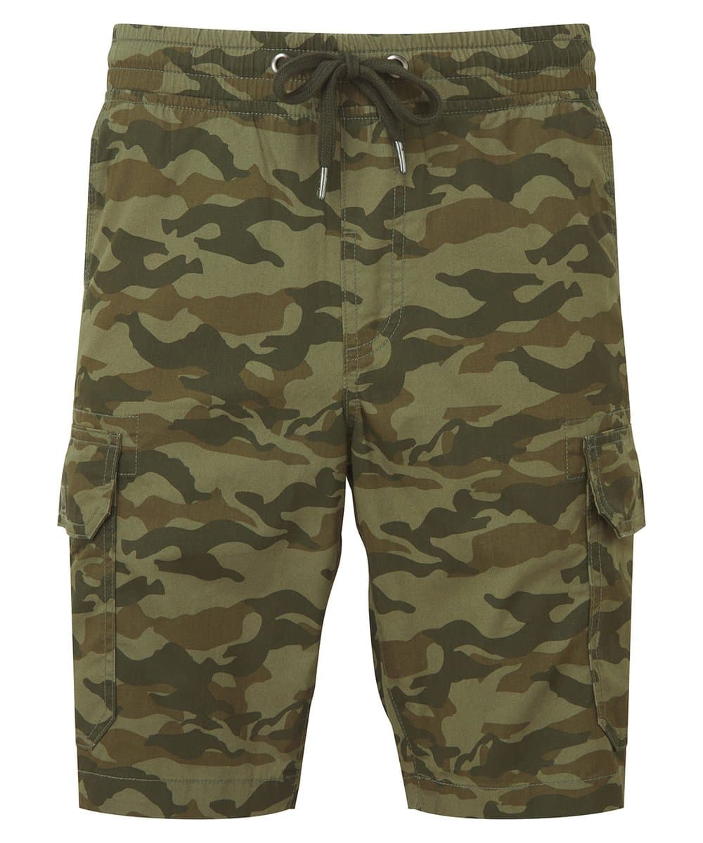 Men’s camo cargo utility shorts 2