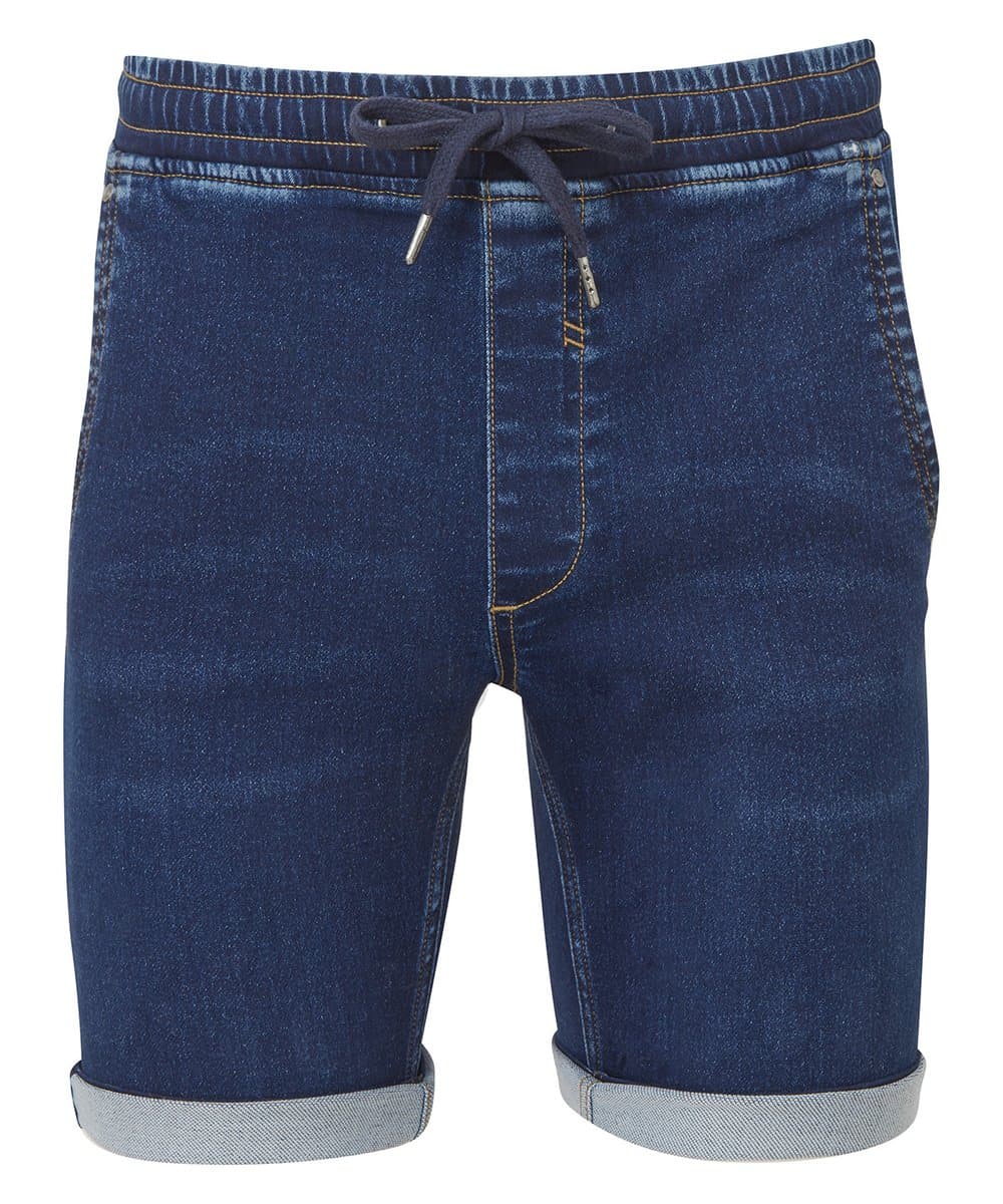 Men’s denim drawstring shorts 3