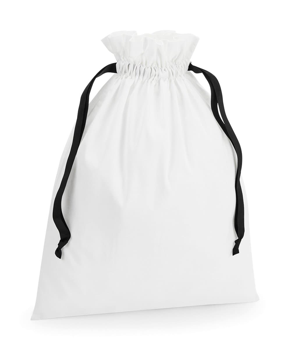 Cotton gift bag with ribbon drawstring 2