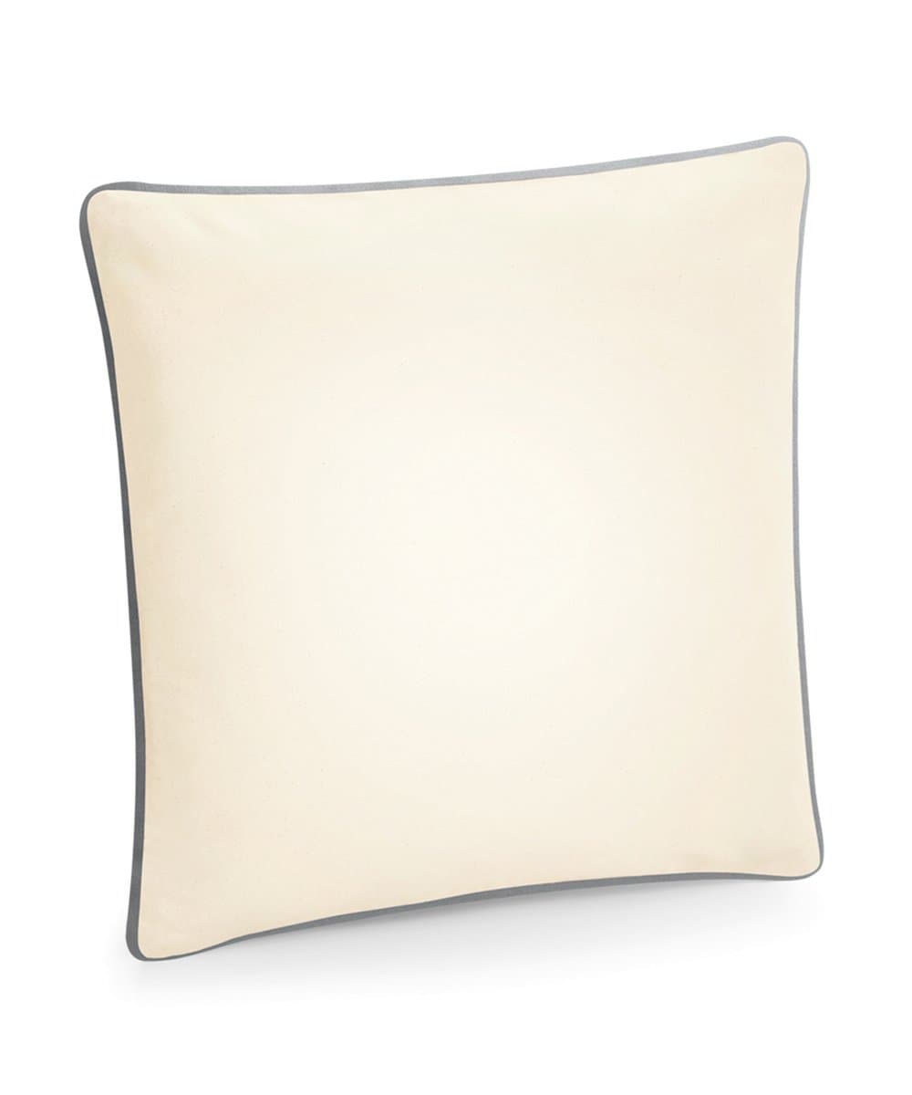 Fairtrade cotton piped cushion cover 4