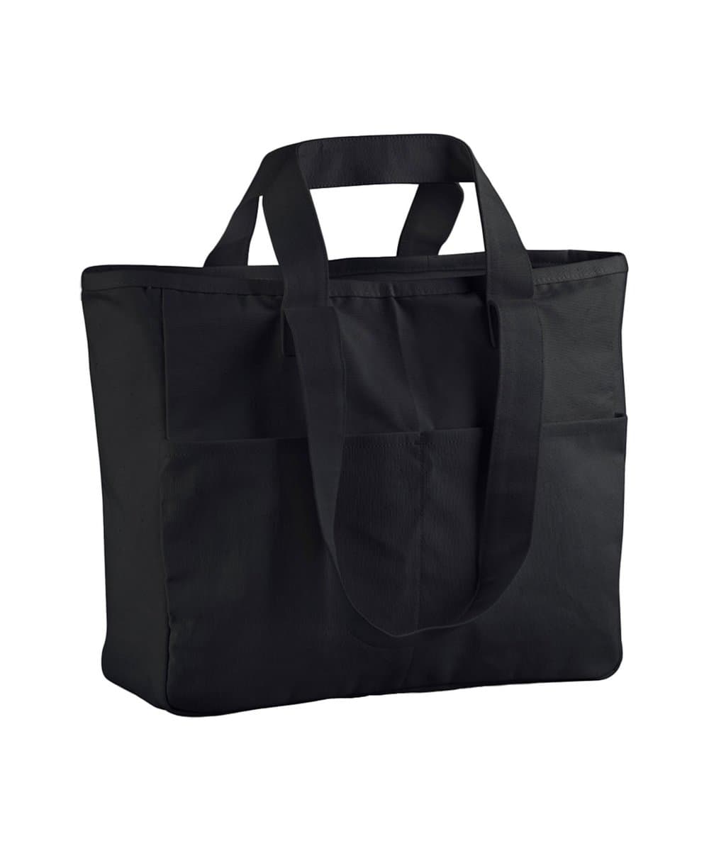 Double-handle cargo pocket tote 2