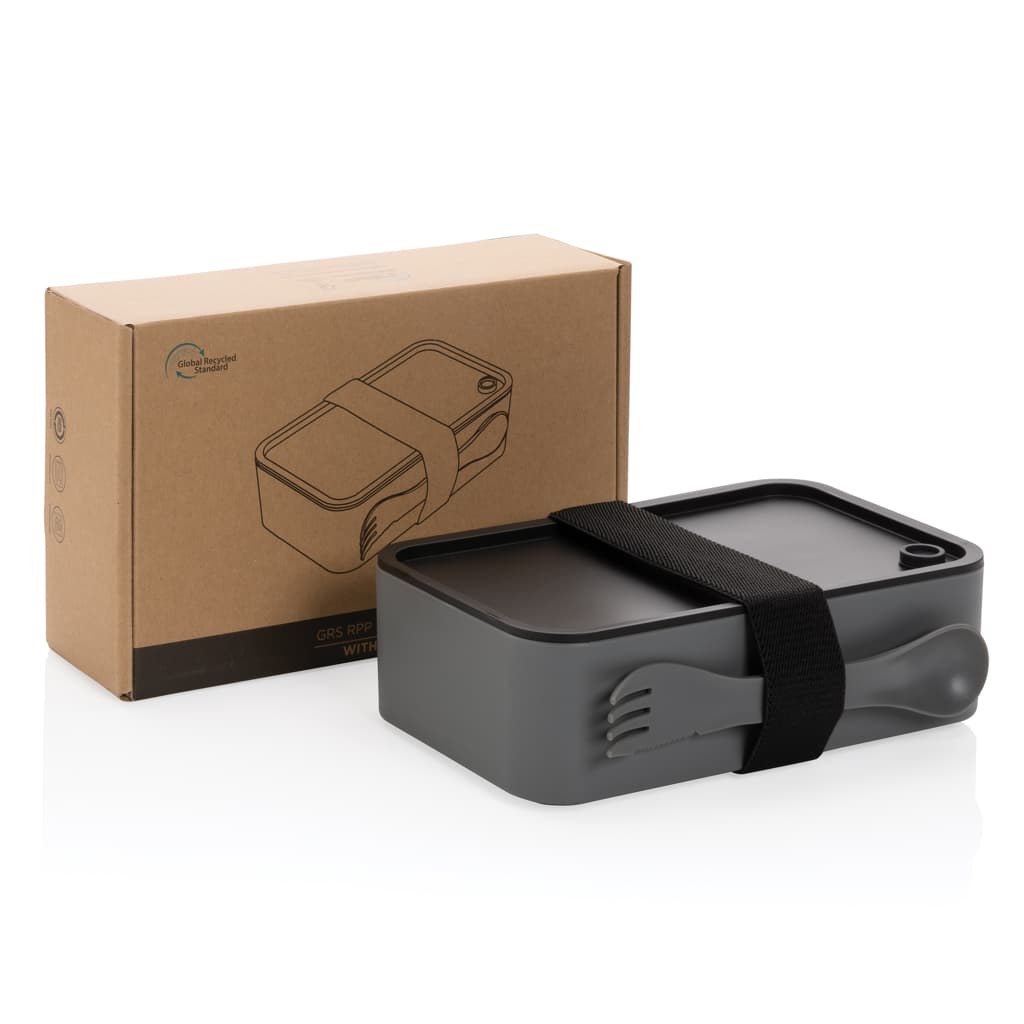 PP lunch box with spork 4