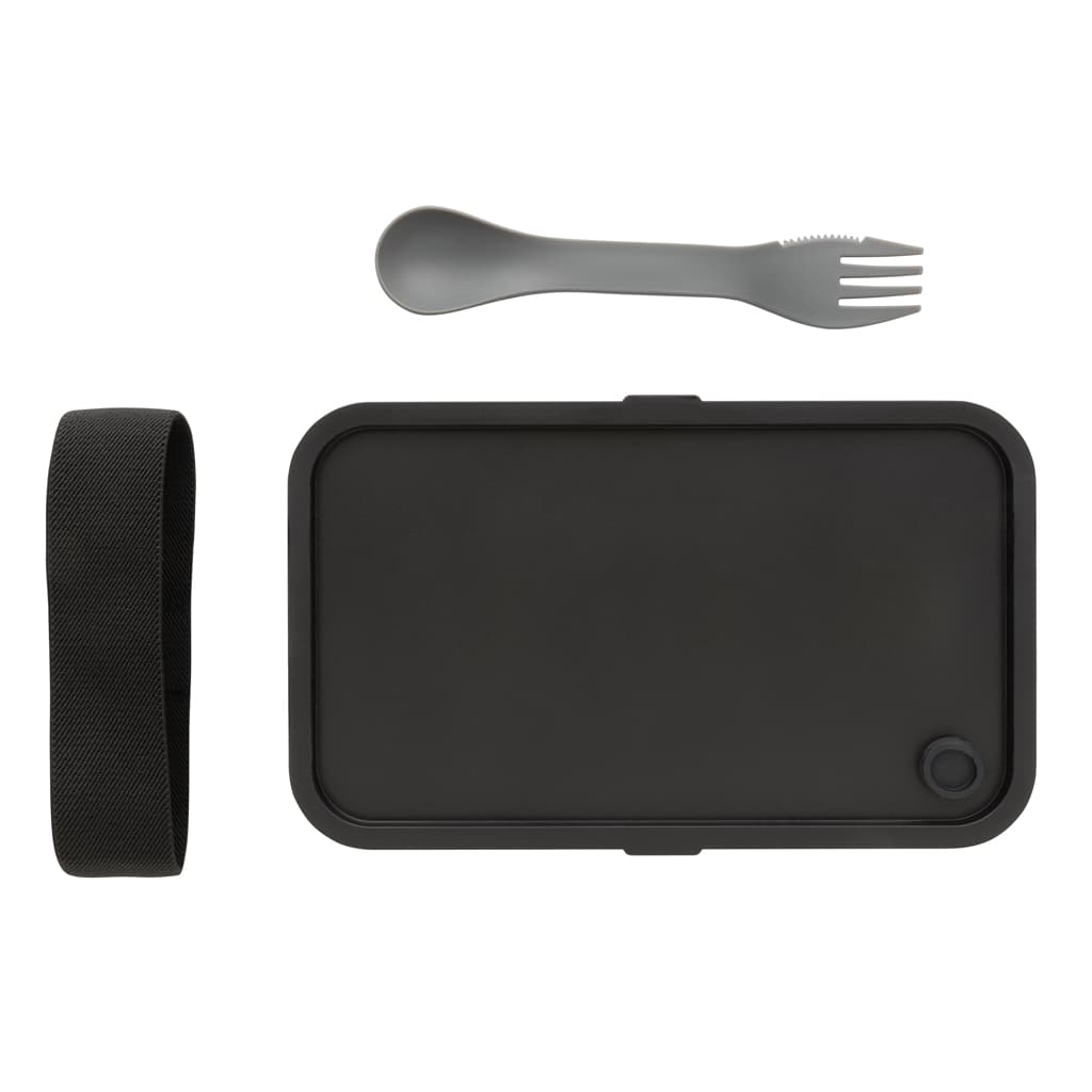 PP lunch box with spork 5