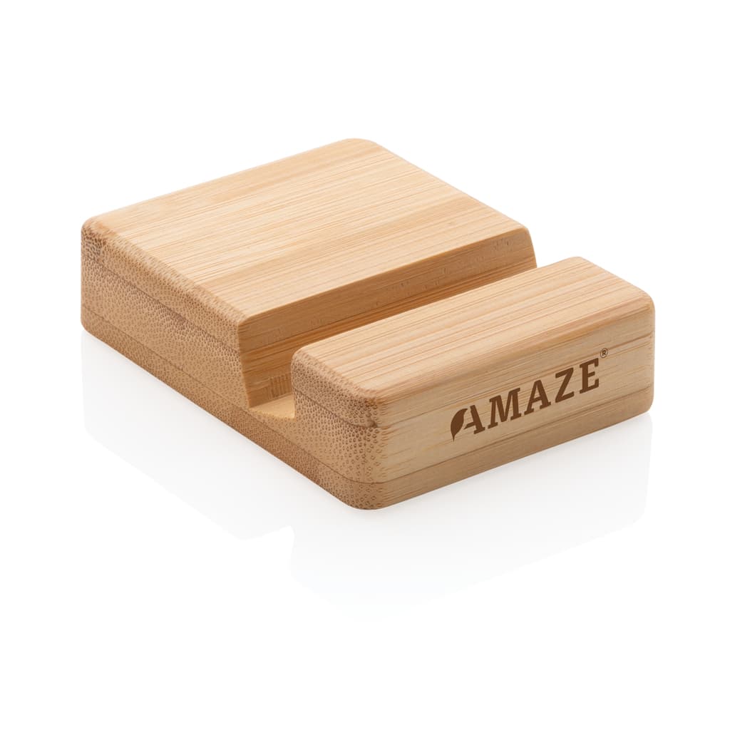 Bamboo phone stand 5