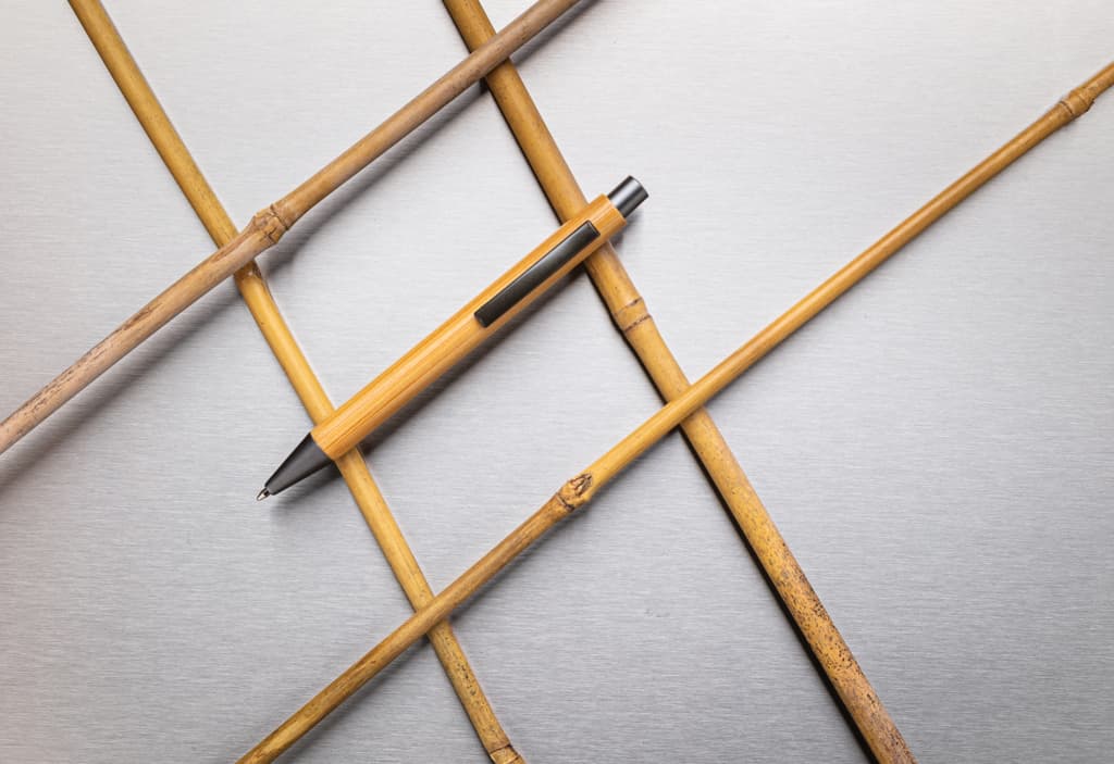 Slim design bamboo pen 5
