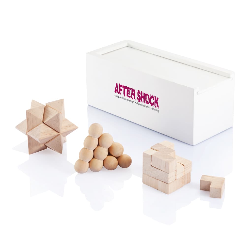 3 pcs brain teaser set 5