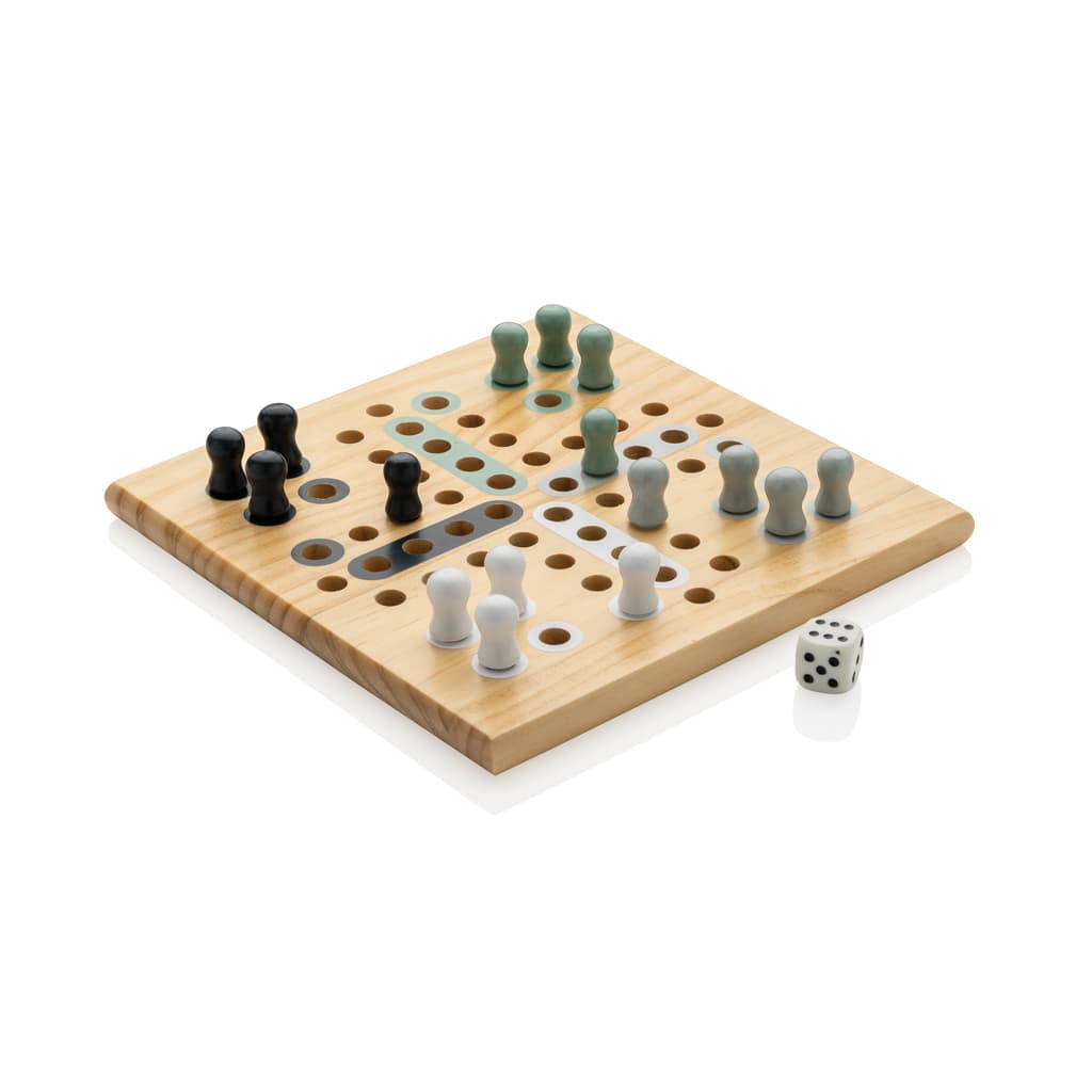 Claire wooden Ludo game 2