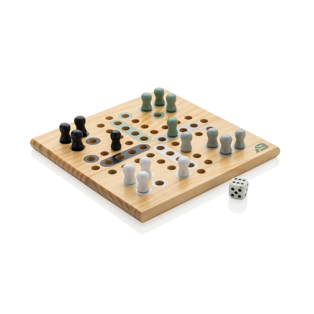 Claire wooden Ludo game 4